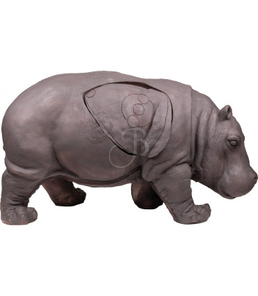 Cible 3D BOOSTER Hippopotame