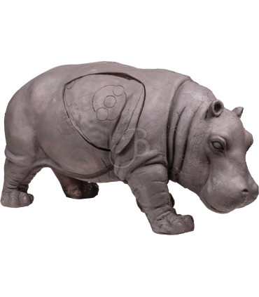Cible 3D BOOSTER Hippopotame