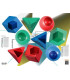 Blasons Jeux PEDAGO Lot de 6