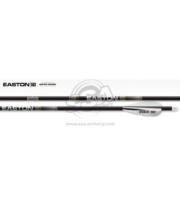 Tube EASTON Match Grade 5.0 avec insert Hit et Collar (par 12)