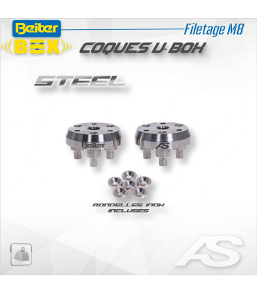 Coque V-Box ARC SYSTEME M8 Métal