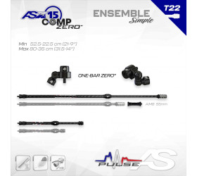 Ensemble Arc SYSTEME X 15 Comp (zéro) NEW Tulipe 22 mm