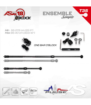 Ensemble Arc SYSTEME X 18 O'Block NEW