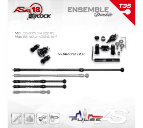 Ensemble Arc SYSTEME X 18 O'Block NEW (double)
