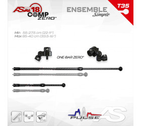 Ensemble Arc SYSTEME X 18 Comp NEW (zéro) Tulipe 35 mm