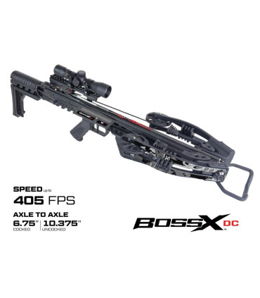 Arbalete 'BALLISTIC' 355fps CAMO 185lbs,SCOPE & ACCESORIES