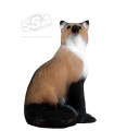 Cible 3D WILD LIFE Renard Marron Assis