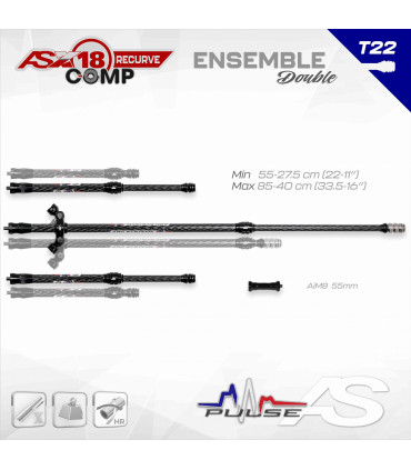 Ensemble Arc SYSTEME X 18 Recurve Comp