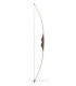Long Bow WHITE FEATHER Olor 68"