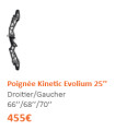 Kit compétition KINETIC Evolium 25"
