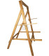 Chevalet AVALON Deluxe entièrement réglable – Bois de pin (pour cible de 90 cm minimum)