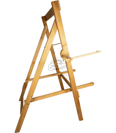 Chevalet AVALON Deluxe entièrement réglable – Bois de pin (pour cible de 90 cm minimum)