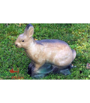Cible 3D NATURFOAM Lapin Assis 2
