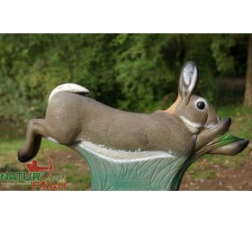 Cible 3D NATURFOAM Lapin à la Course