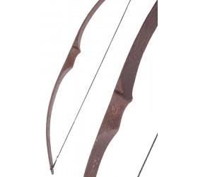 60 pouces arc arc arc recourbé poignée en bois tir à l'arc traditionnel tir  à l'arc membres en fibre de verre pour la pratique des sports de tir de  chasse en plein