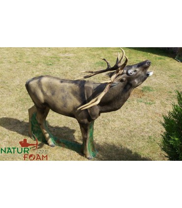Cible 3D NATURFOAM Cerf au Brame