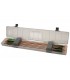 Valise COMPACT 36 1/4" x 7 1/2" x 3" CLEAR SMOKE