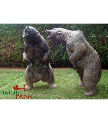 3D OURS BRUN - MENACANT