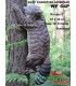 Cible 3D NATURFOAM Chat Grimpant