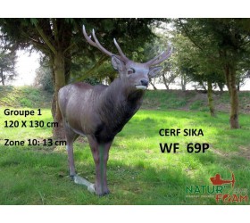 Cible 3D NATURFOAM Cerf Sika