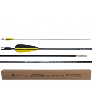Flèche FIBRE DE VERRE CORE LEISURE 5 mm (par 25)