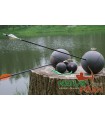 Cible 3D NATURFOAM  Ball  8 cm 100 gr  par 3